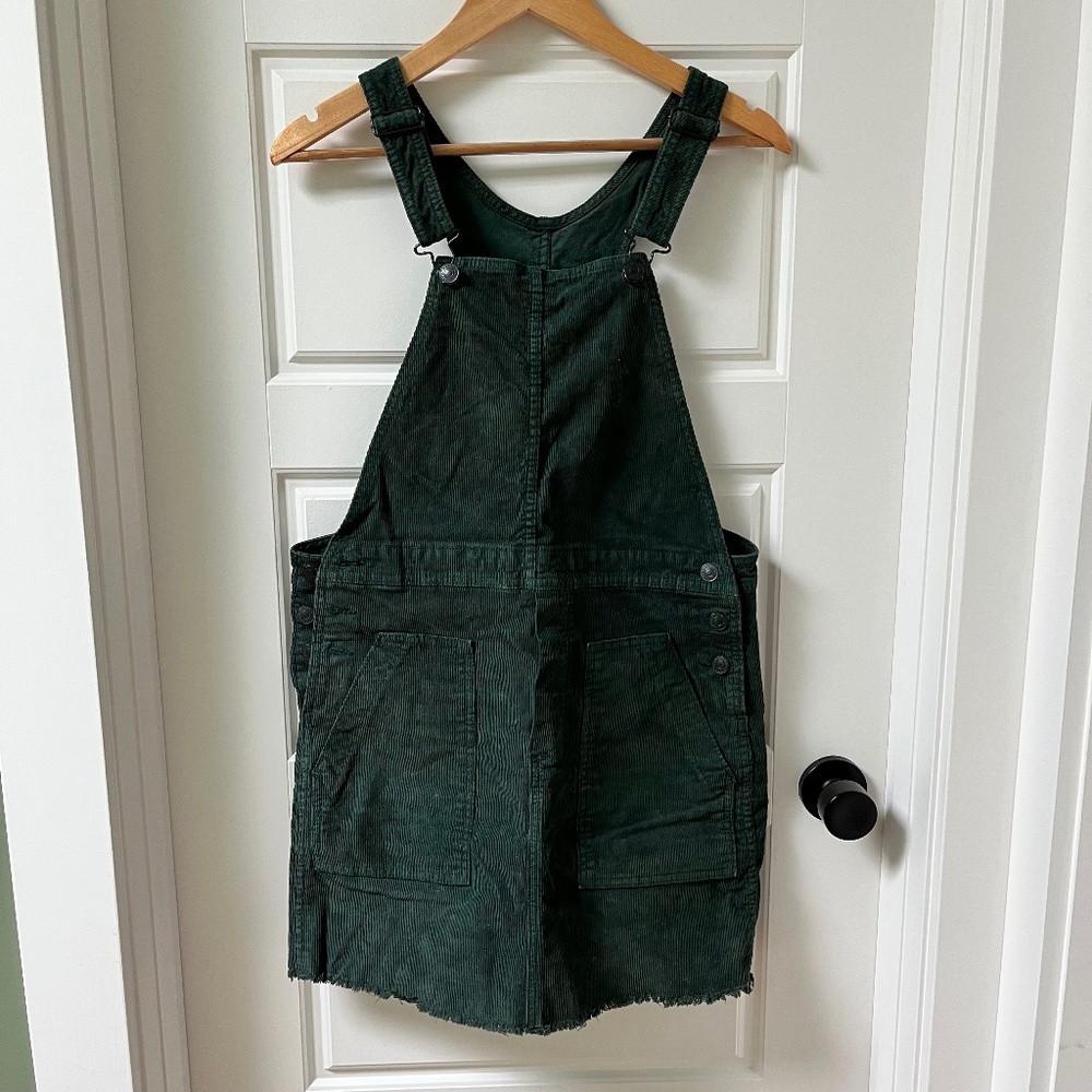 American Eagle Corduroy Overall Dress